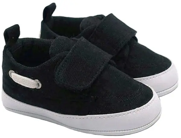 Pantofi pentru bebeluși Funny Baby - Casual, mărimea19, 11-15 luni, negre