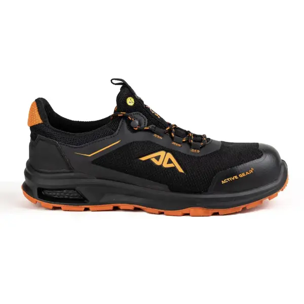 Pantofi protecție bombeu fibră sticlă S3L FO SR ESD Active Gear A-Fit Low portocaliu Pantofi protecție bombeu fibră sticlă S3L FO SR ESD Active Gear A-Fit Low portocaliu marime 40