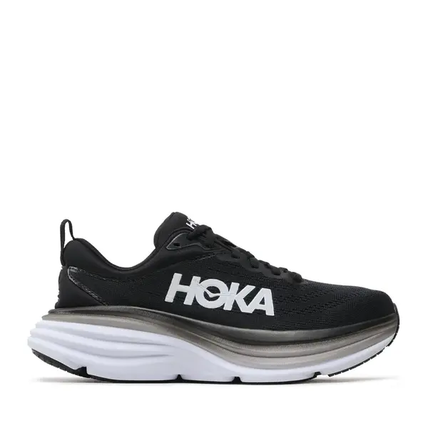 Pantofi sport bărbați Hoka Bondi negri cu alb 3969BPS1123202NA