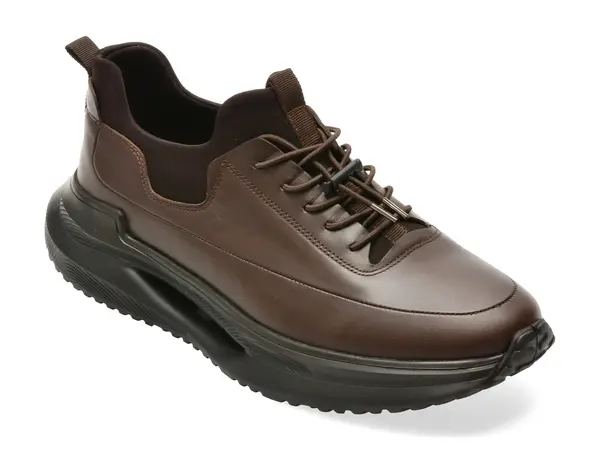 Pantofi sport BITE THE BULLET maro, RM120, din piele naturala