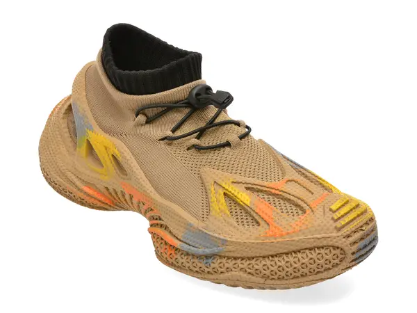 Pantofi sport BITE THE BULLET maro, X5560, din material textil