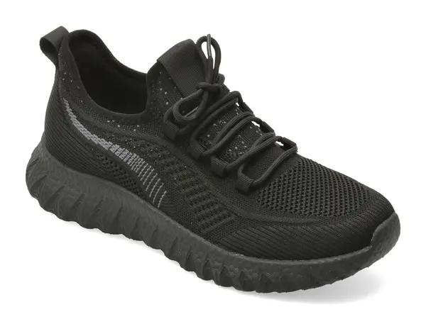 Pantofi sport BITE THE BULLET negri, 621, din material textil