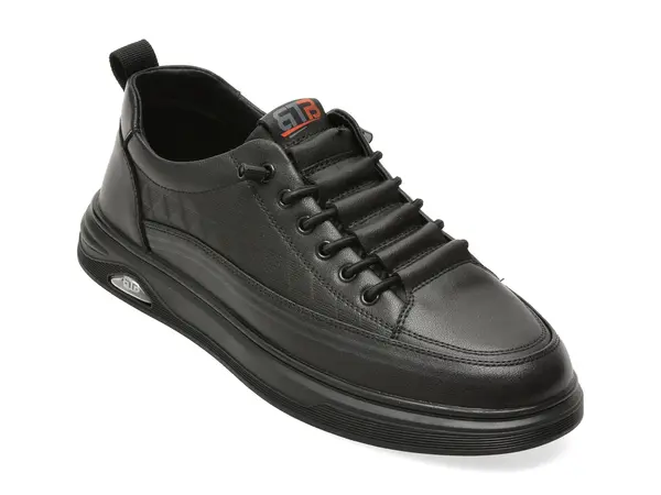 Pantofi sport BITE THE BULLET negri, 68069, din piele naturala