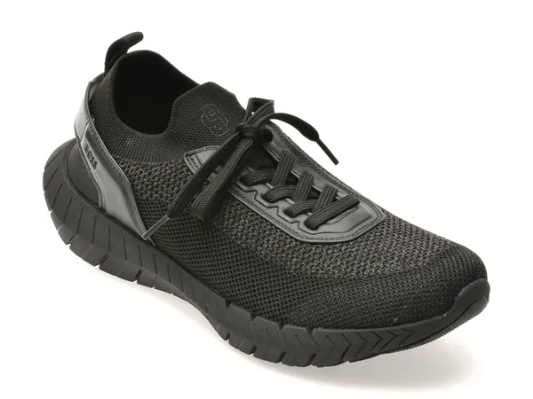 Pantofi sport BOSS negri, 2620, din material textil