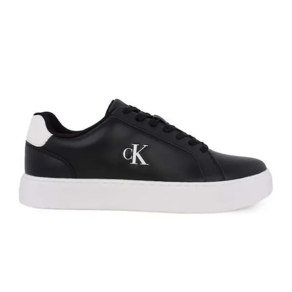 Pantofi sport Calvin Klein CLASSIC CUP LACEUP LTH BT WOVEN