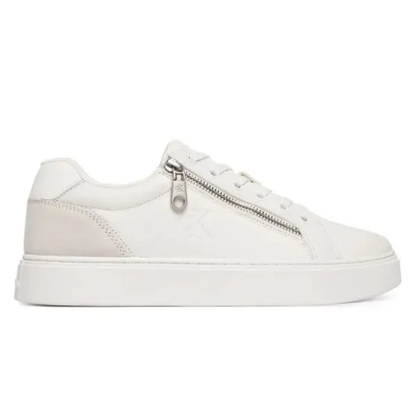 Pantofi sport Calvin Klein CLASSIC CUP LACEUP ZIP LTH