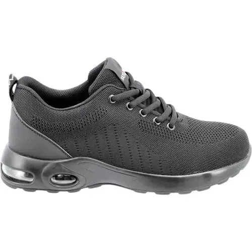 Pantofi sport de lucru Yato YT-80635, Piele/ Plasa, Negru, 42 EU