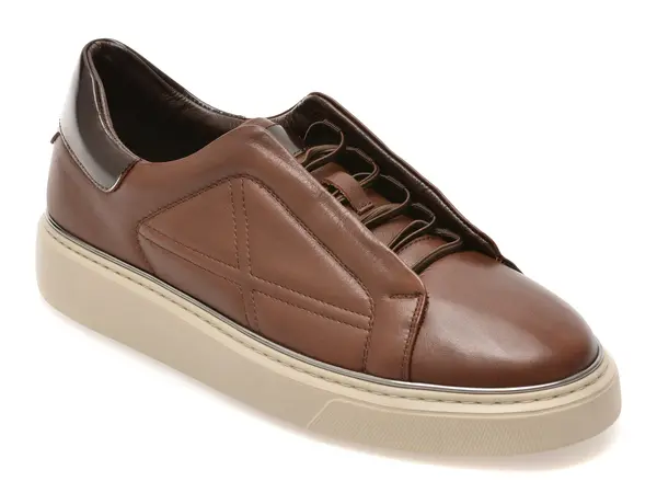 Pantofi sport EPICA maro, NV150, din piele naturala