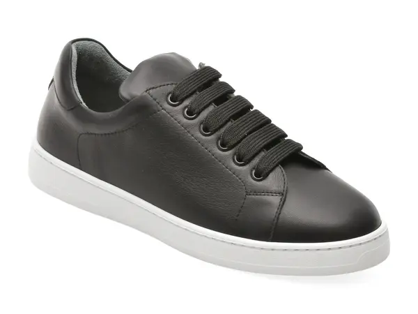Pantofi sport EPICA negri, 1001338, din piele naturala