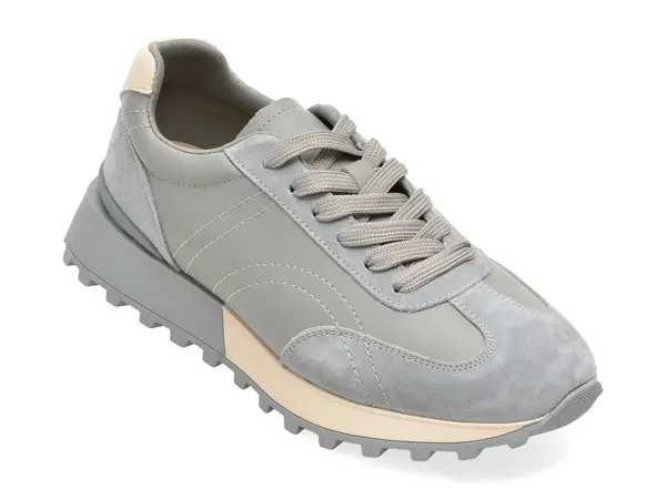 Pantofi sport FLAVIA PASSINI gri, 8509, din piele naturala