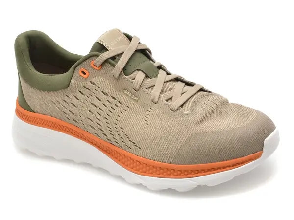 Pantofi sport GEOX gri, U65HUB, din material textil