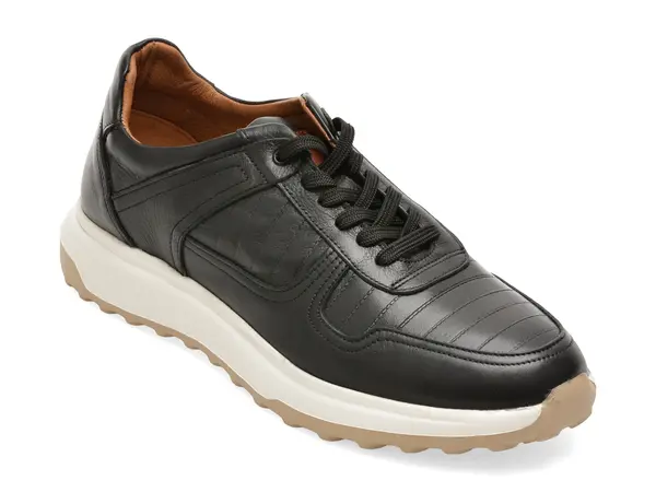 Pantofi sport GRYXX negri, 26Y15, din piele naturala