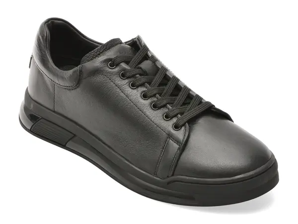 Pantofi sport GRYXX negri, 26Y20, din piele naturala