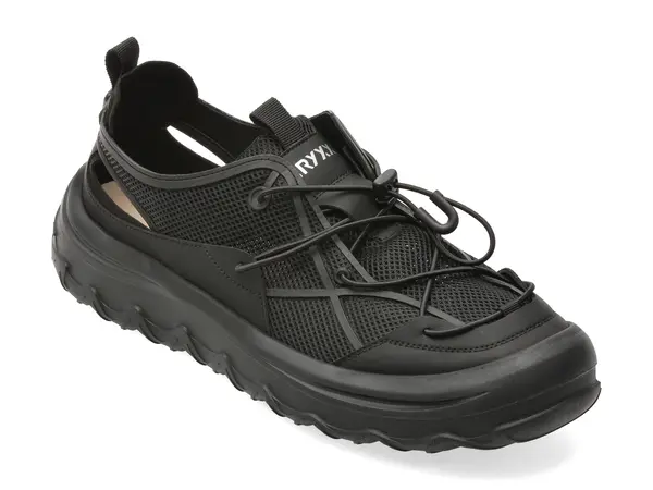 Pantofi sport GRYXX negri, 9232, din material textil