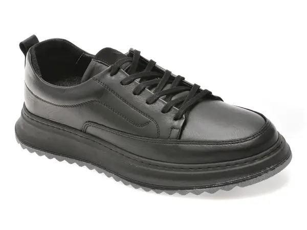 Pantofi sport GRYXX negri, BS41501, din piele naturala