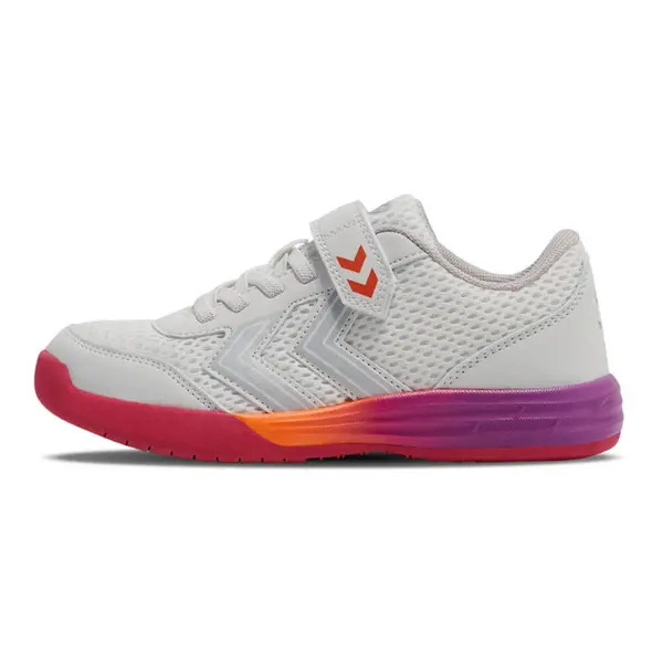 Pantofi Sport hummel MULTIPLAY FLEX VC COPII - 9144 White Pink, 29