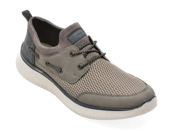 Pantofi sport RIEKER gri, B9643, din material textil