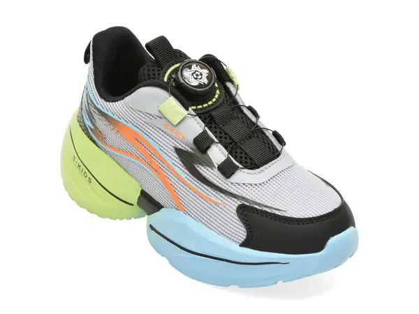 Pantofi sport SELECTION KIDS gri, W616, din material textil