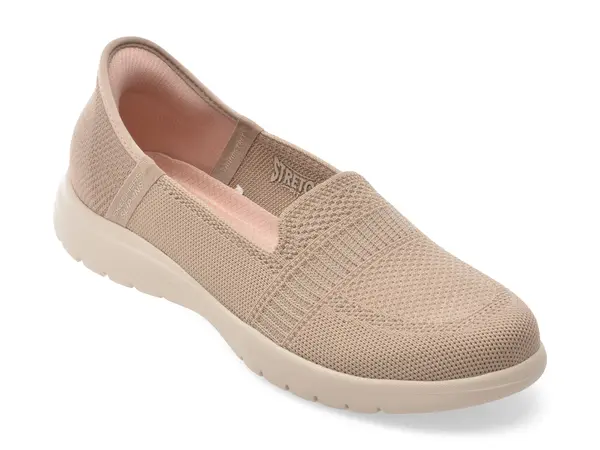 Pantofi sport SKECHERS gri, ON-THE-GO FLEX, din material textil