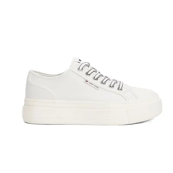Pantofi sport Tommy Hilfiger TJW FOXING VULC LC LEATHER