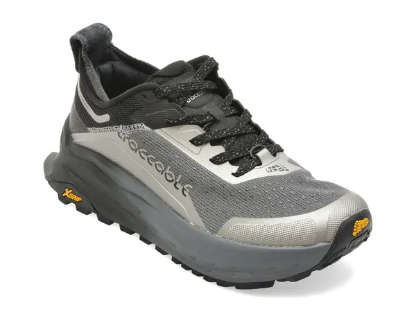 Pantofi sport TRACEABLE gri, 6661, din material textil