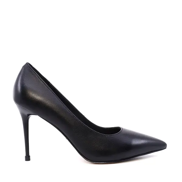 Pantofi stiletto femei Enzo Bertini negri din piele naturală 1391DP9462N