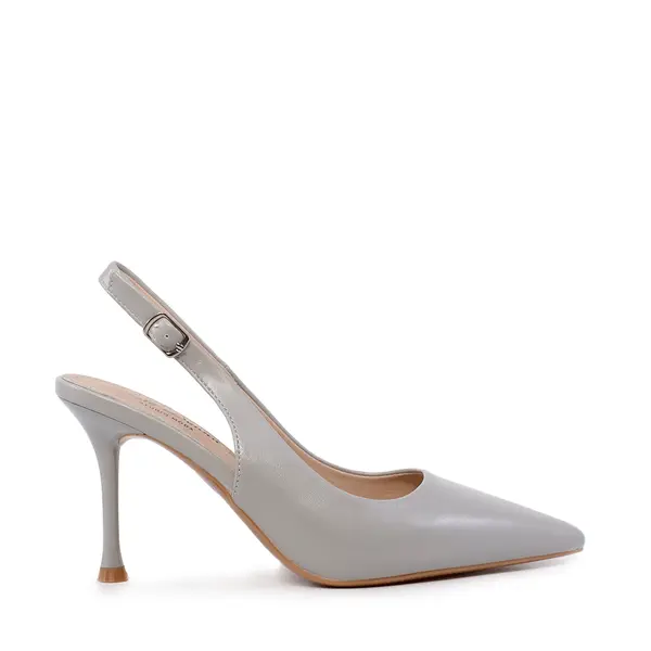 Pantofi stiletto slingback femei Solo Donna gri 1161DD7120GR