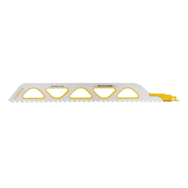 Panza Fierastrau Sabie pentru Caramida 455x50x1,5 mm Rotor RS2243HM
