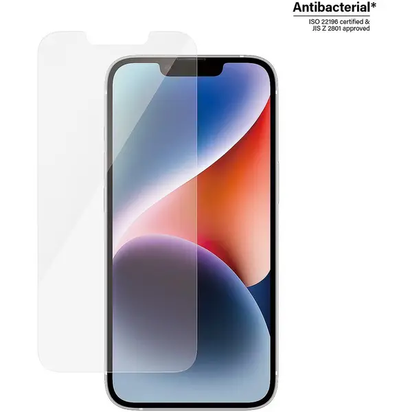 Panzerglass Folie protectie ecran Panzerglass Tempered Glass Classic FIT iPhone 14/13 Pro/13, Sticla securizata, Anti-amprente