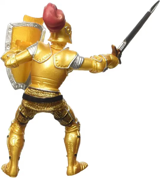 Papo - Figurina Cavaler in Armura Aurie