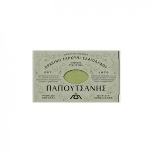 Papoutsanis sapun traditional ulei masline (verde), 125g Zephyr Labs