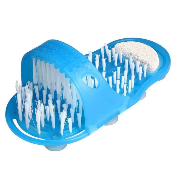 Papuc de baie cu ventuze si perii pentru masaj Easy Feet