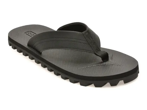 Papuci ALDO negri, HIDEAWAY 001, din piele ecologica