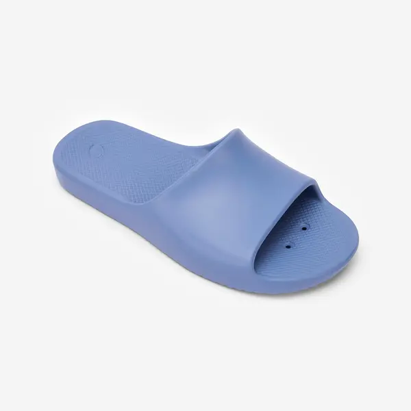 Papuci de piscină Slap 500 Albastru Jeans Copii