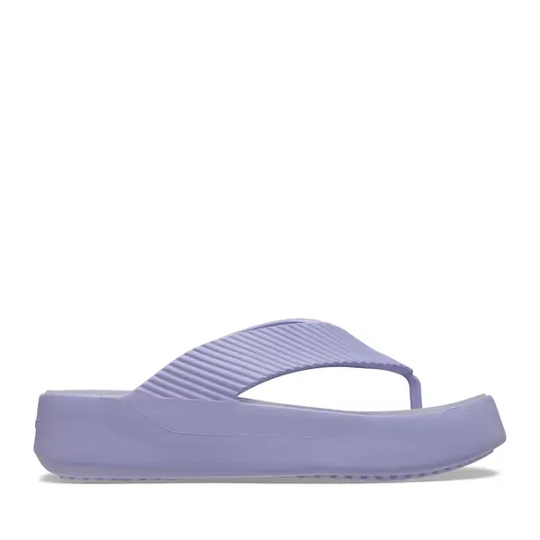 Papuci de plajă femei CROCS Getaway Groove Platform Flip lila 3899DSL210700LI