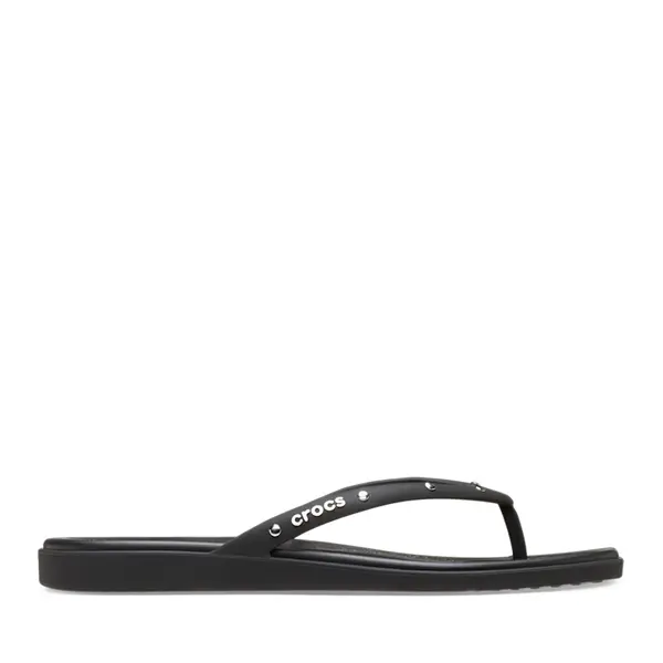 Papuci de plajă femei CROCS Miami Studden Flip black 3891DSL211471N