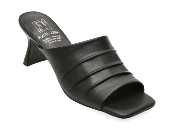 Papuci eleganti FLAVIA PASSINI negri, H5812, din piele naturala