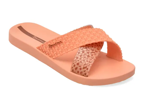 Papuci IPANEMA roz, SENSE SLIDE, din pvc