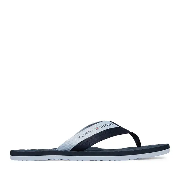 Papuci plajă bărbați Tommy Hilfiger bleumarin 3411BSL5807BL