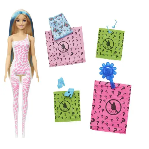 Papusa Barbie Color Reveal Rainbow, 32cm