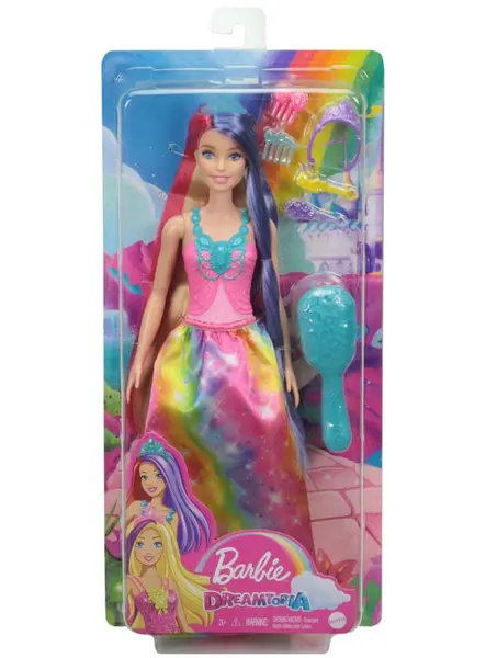 Papusa Barbie Dreamtopia Long Hair Princess (GTF38)