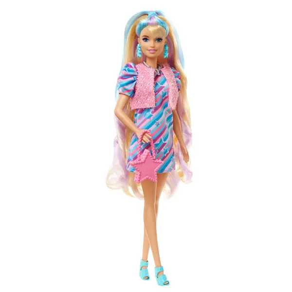 Papusa - Barbie Totally Hair - Blonda | Mattel