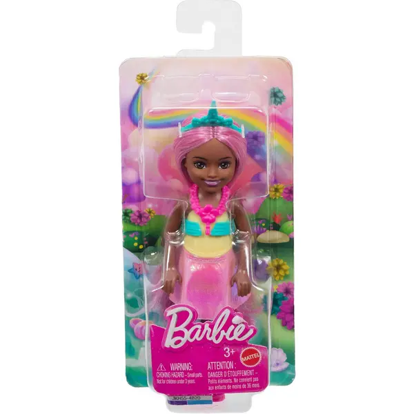 Papusa Barbie, Unicorn Chelsea Fantasy, Roz, JKH57