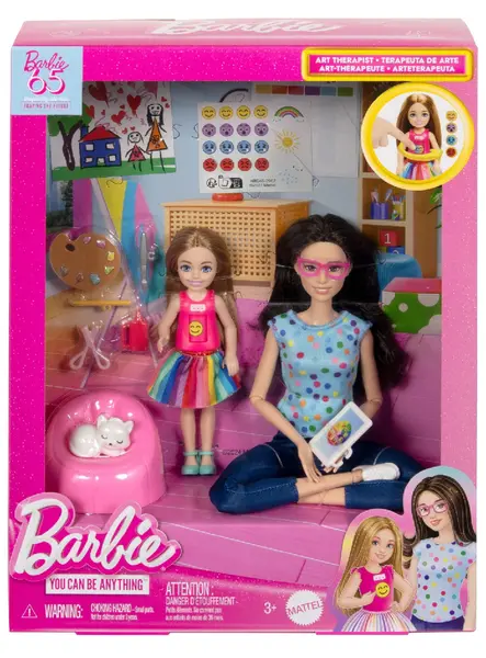 Papusa Barbie You can be Anything Art Therapist (HRG48)
