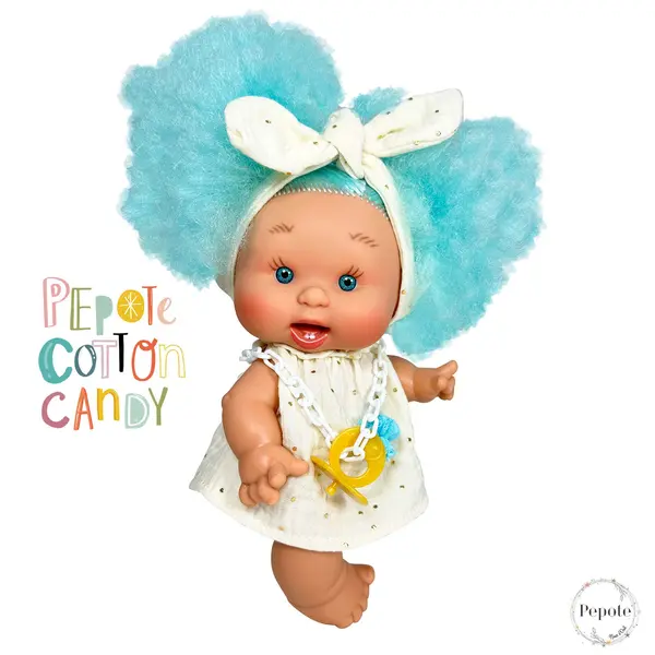 Papusa-bebelus artizanala Candy, corp moale cu miros de vanilie (mai multe modele, pret pe bucata) | Nines D'Onil