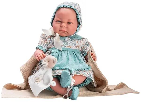 Păpuşă bebeluş Asi Dolls - Isabella, ediție limitată, 46 cm