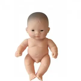 Papusa Bebelus asiatic baietel 21 cm - Miniland