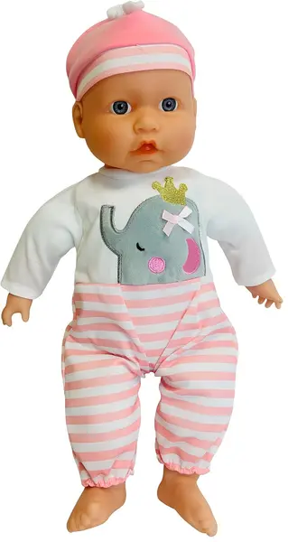 Păpuşă bebeluş Tutu Love - Cu un corp moale, fată, 38 cm