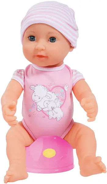 Păpuşă care face pipi Bayer - Picolina, cu oliță, 40 cm