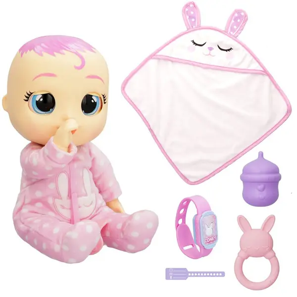Papusa care plange IMC Cry Babies Newborn Coney